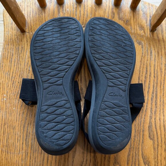 Clarks Cloudsteppers Arla Sandals - Black - Picture 5 of 5